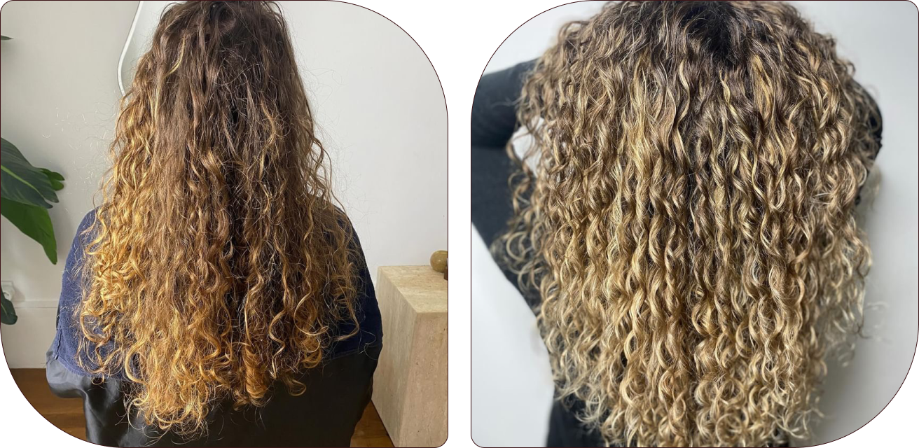 Chantilly bouclante curly